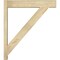 Ekena Millwork Traditional Block Rough Sawn Outlooker, Douglas Fir, 6"W x 30"D x 34"H OUT06X30X34TRA05RDF - alternate 2